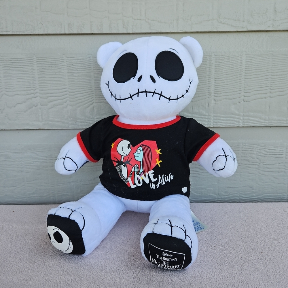 Build A Bear Jack Skellington Nightmare Before Christmas Plush 16" Disney Top